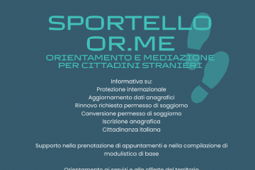 Sportello OR.ME – Orientamento e Mediazione per Cittadini Stranieri