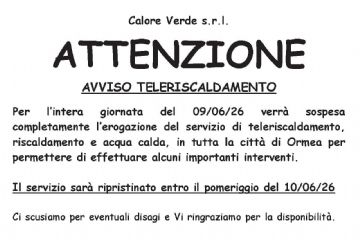Sospensione erogazione del sevizio di teleriscaldamento
